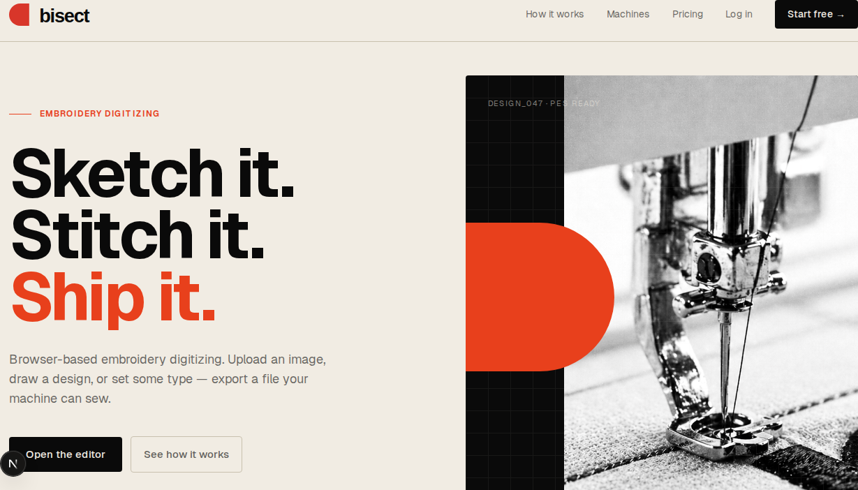 Landing page